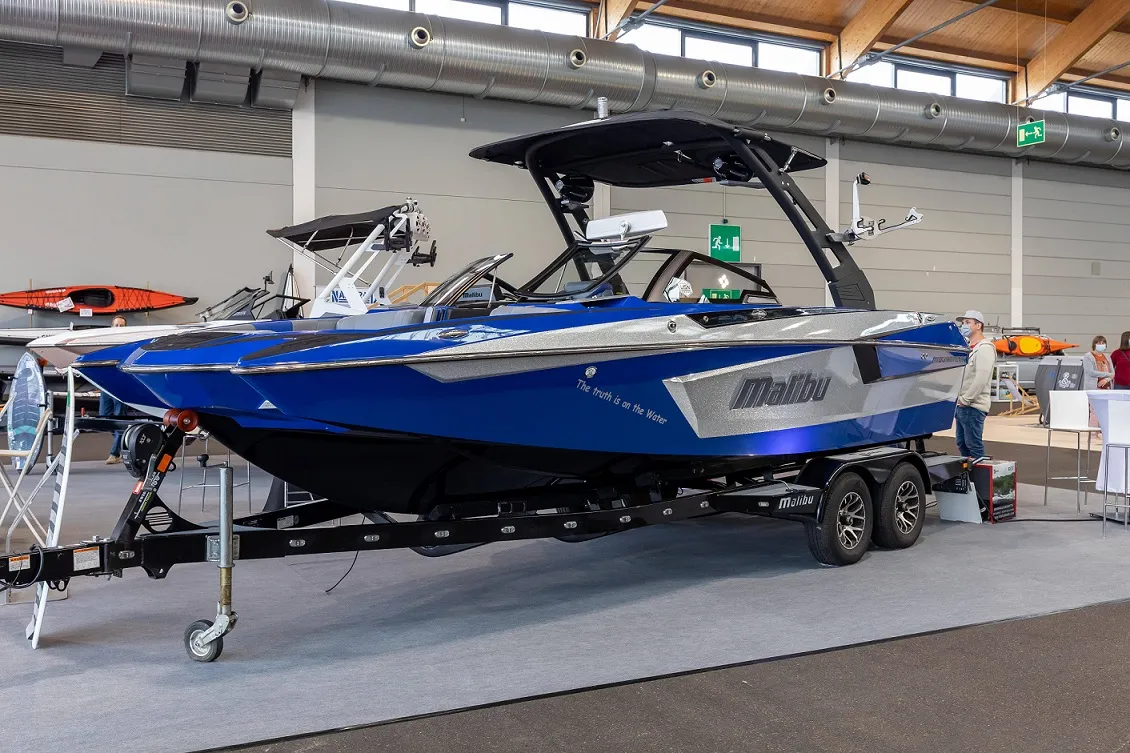 Malibu boat display