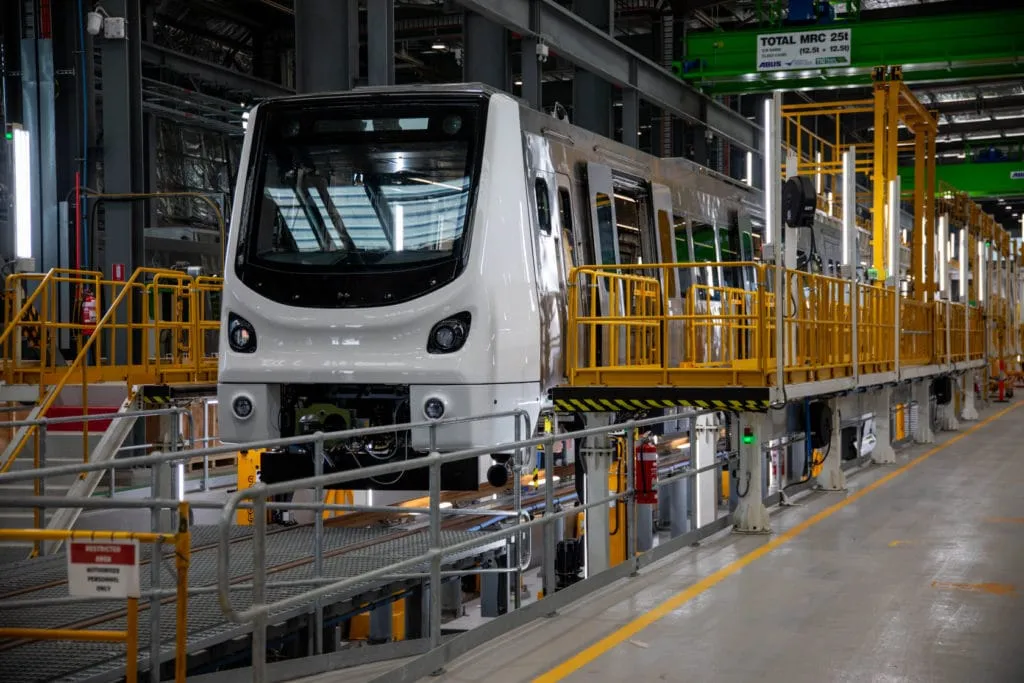 Rail manufacturing facility